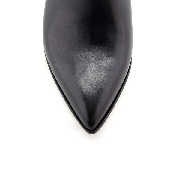 Black Calf Leather Bold Block Ankle Boot 
UK 36.5/ US 6.5 - Picture 9 of 13